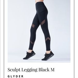High Waisted Black Leggings